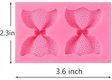 1.5" Bow Mold  Silicone