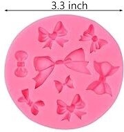 Asst. Bows Mold Silicone