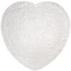 12&quot; Heart Silver Drum Board