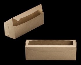 13x4x4 Kraft Window Box