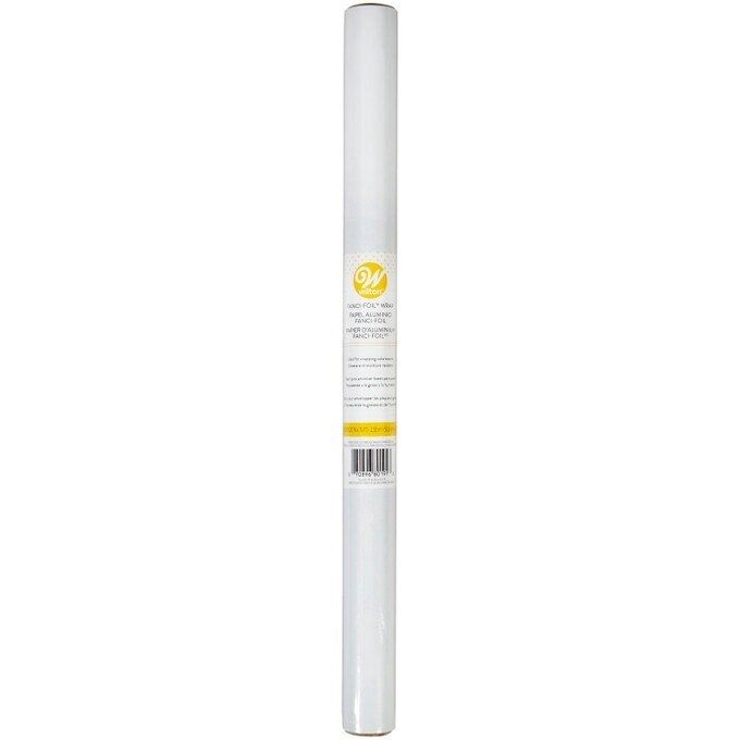 White Fanci-Foil 15 Ft.