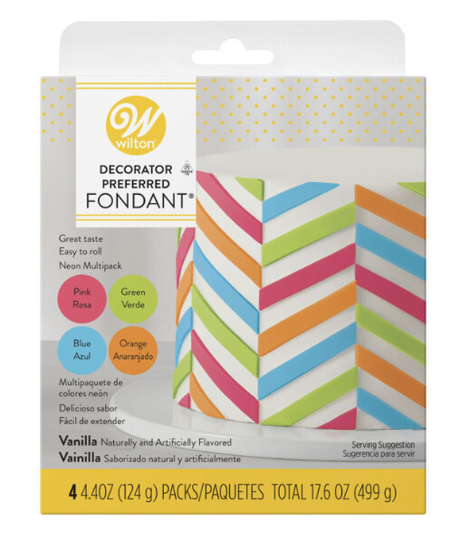 Neon Colors Fondant Multi-Pack