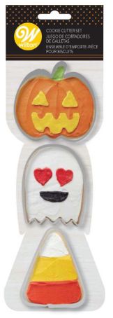 3Pc Halloween Cutter Set