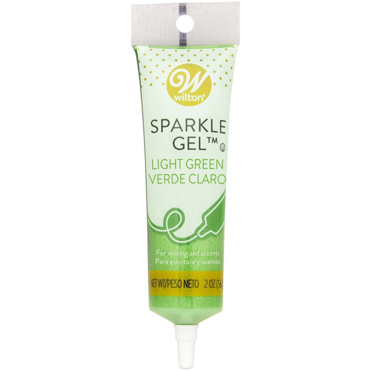 Lt. Green Sparkle Gel 2oz