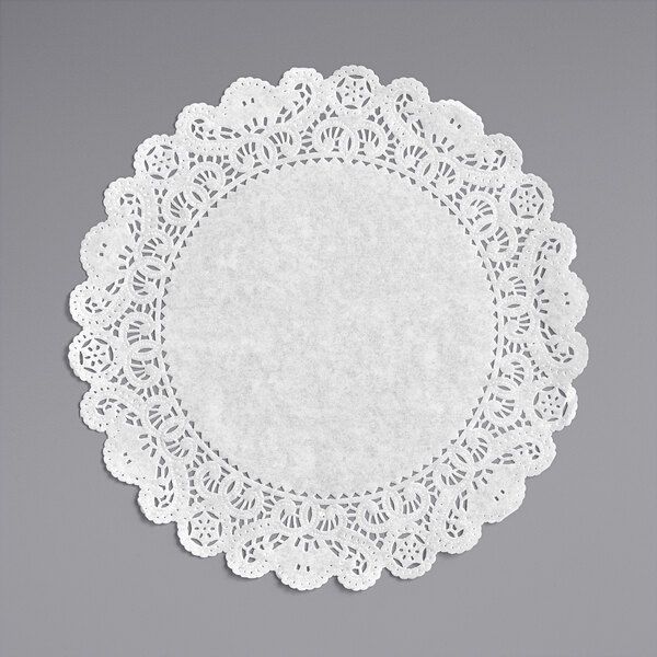 12" Rnd Grease Proof Doily/10