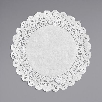 12" Rnd Grease Proof Doily/10