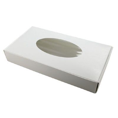 1/2# White Oval Window Box
