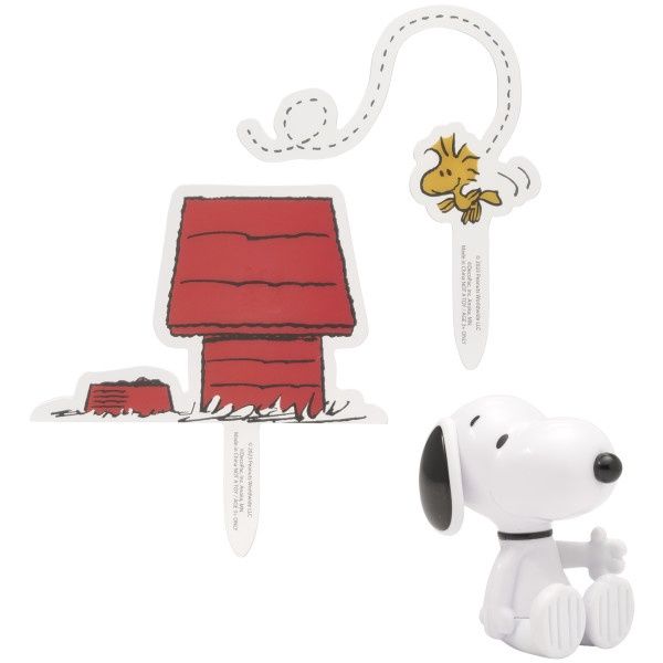 Snoopy &amp; Woodstock DecoSet