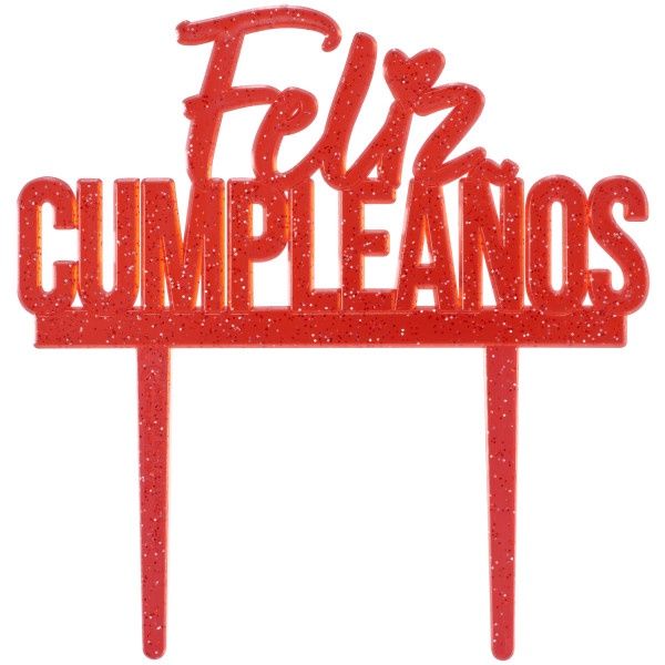 Feliz Cumpleaños Cake Topper