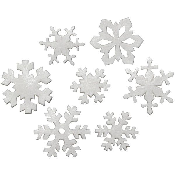 Gum Paste Snowflakes/5