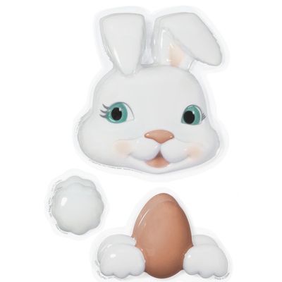 White Easter Bunny PopTop