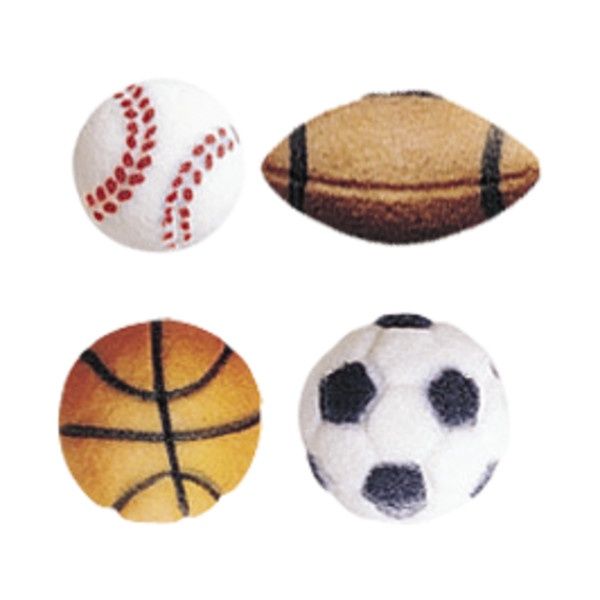 Asst. Sports Ball Sugars/8