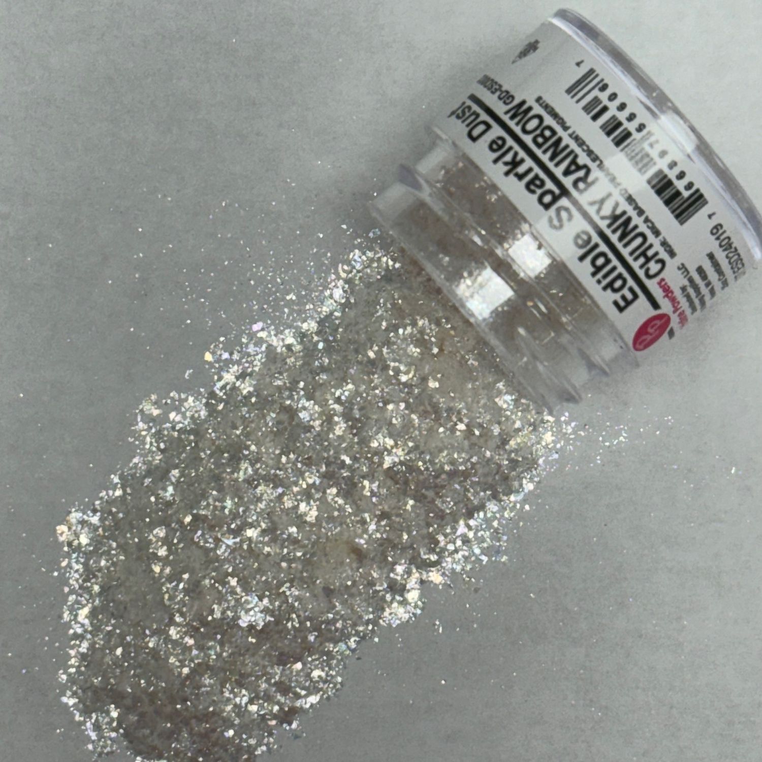 Chunky Rainbow Edible Sparkle Dust