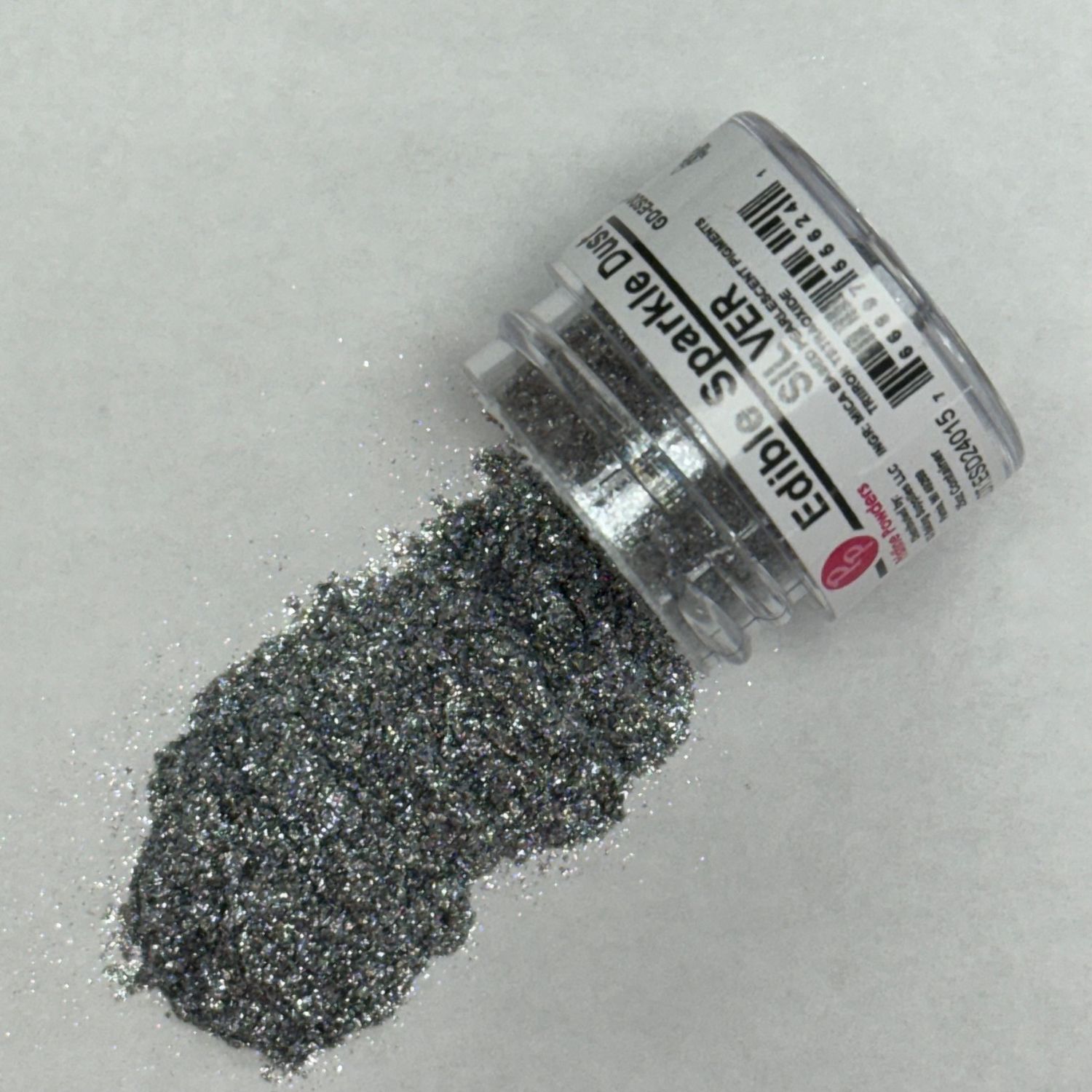 Silver Edible Sparkle Dust