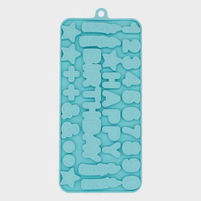 Happy Birthday Silicone Mold