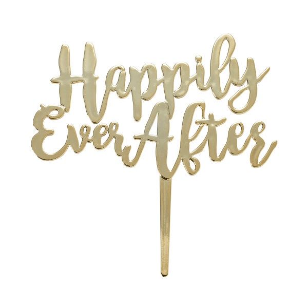 Happily Ever After Cake Pick