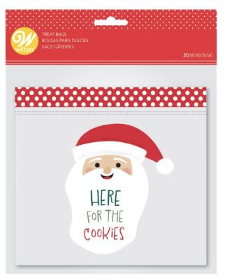 Santa Cookies Resealable Bags/20