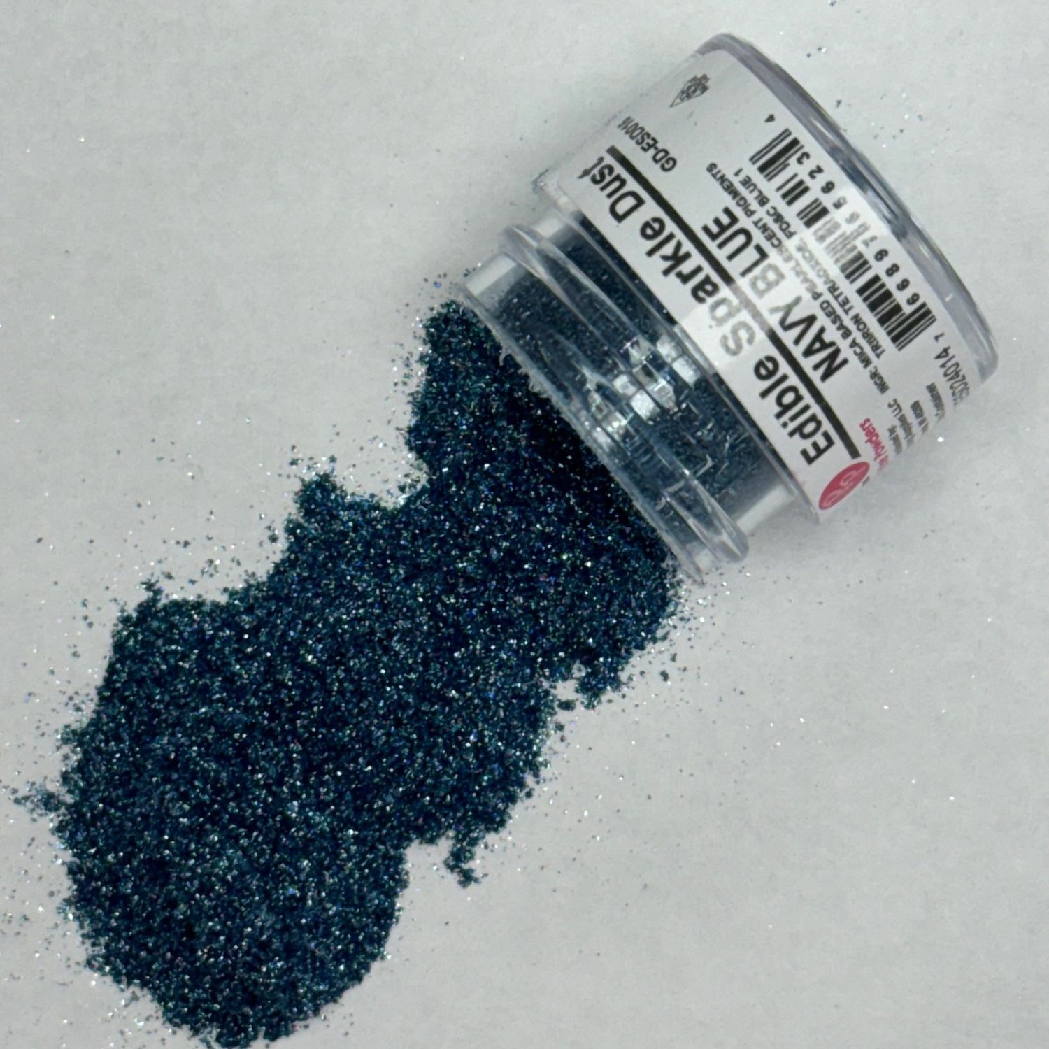 Navy Edible Sparkle Dust