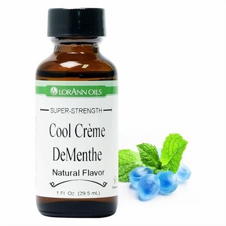 Cool Creme DeMenthe, Natural Flavor 1oz