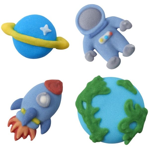 Space Royal Icing Decos/4