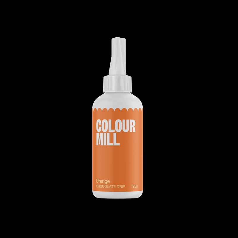 Orange Chocolate Drip