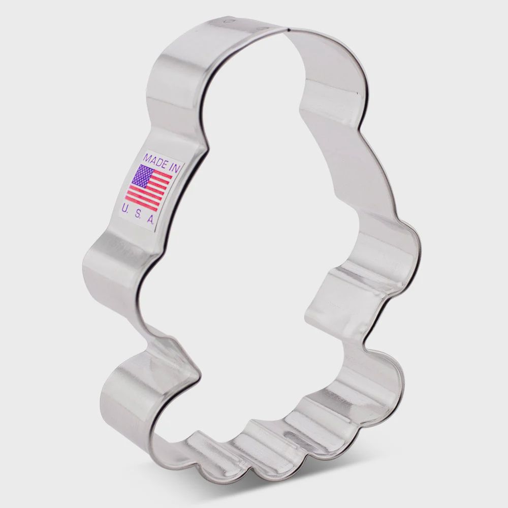 Mrs. Claus Head Cutter 4&quot;