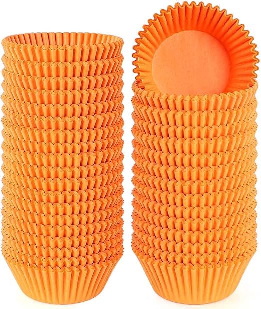 Orange Baking Cups/48