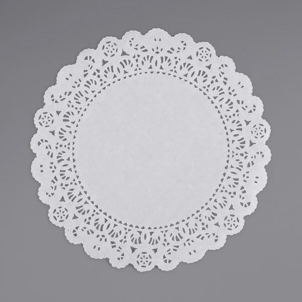 8" Rnd Grease Proof Doily/20