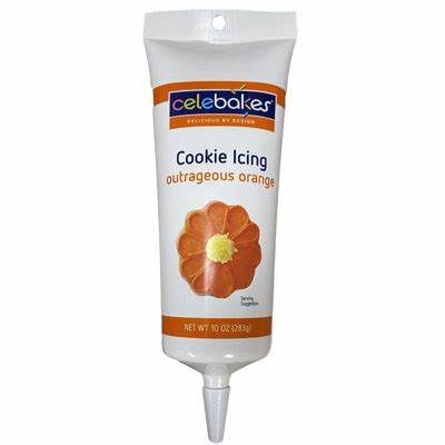 Orange Cookie Icing