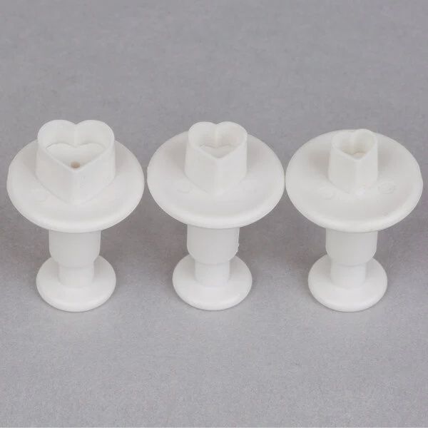 Tiny Heart Plunger/Cutter Set/3