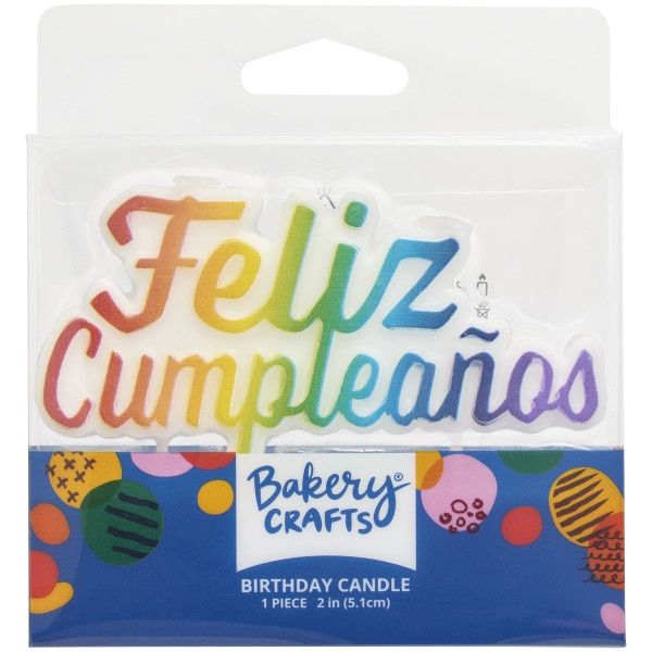 Feliz Cumpleanos Candle