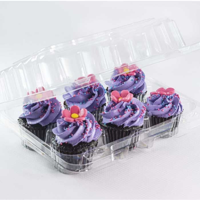 6 ct MINI Cupcake Container