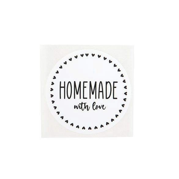 Homemade with Love Stickers/25
