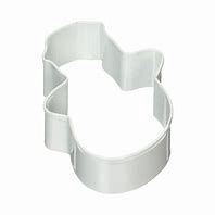White Snowman Metal Cutter 3&quot;