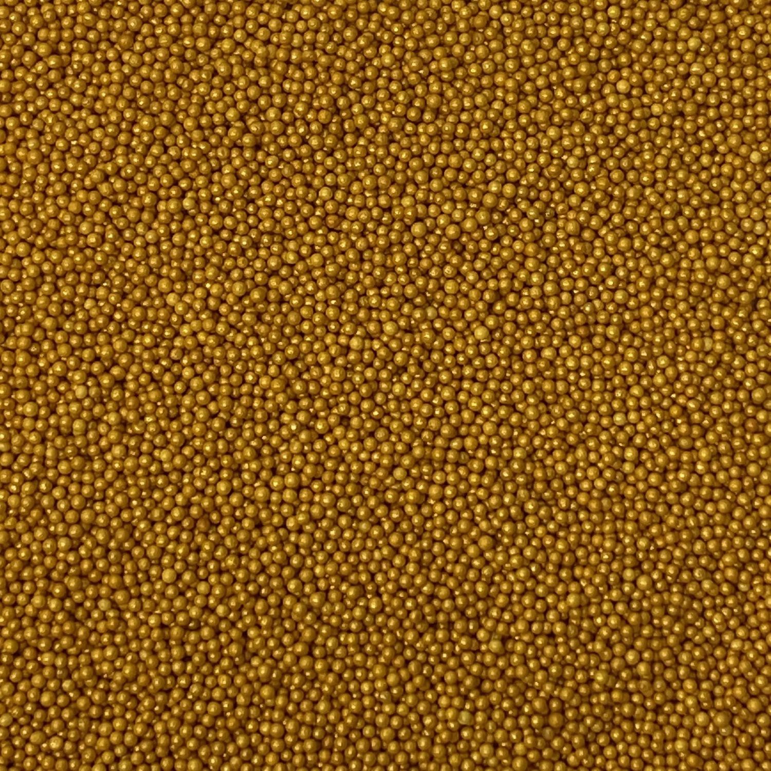Gold Pearl NonPareils 3oz