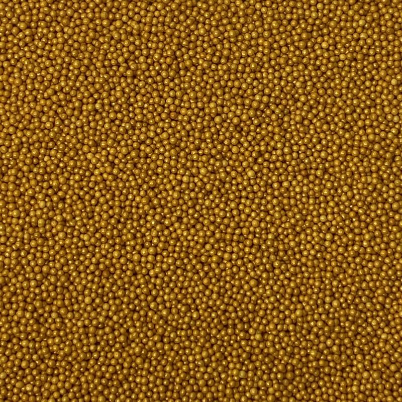Gold Pearl NonPareils 3oz