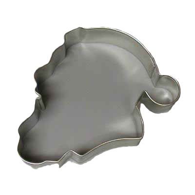 Santa Head Cutter -Side View 4&quot;