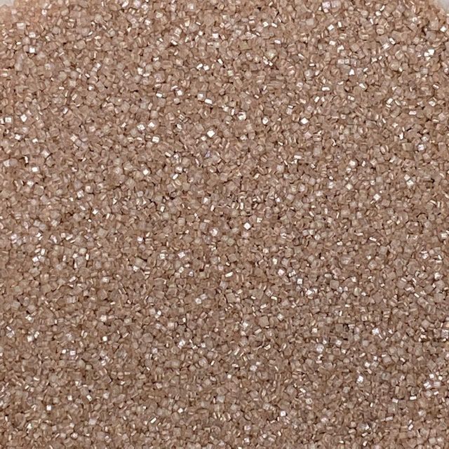 Rose Gold Crystal Sugar 4oz