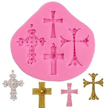Cross Mold Silicone 4cav
