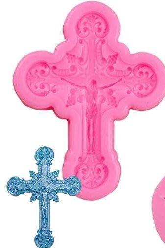 Small Cross Mold Silicone Single Cav