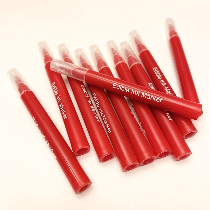 Small Red Edible Pen 2pk