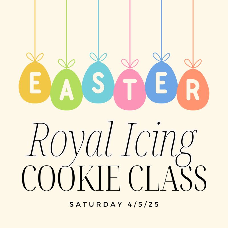 4/05 Easter Royal Icing Cookie Class