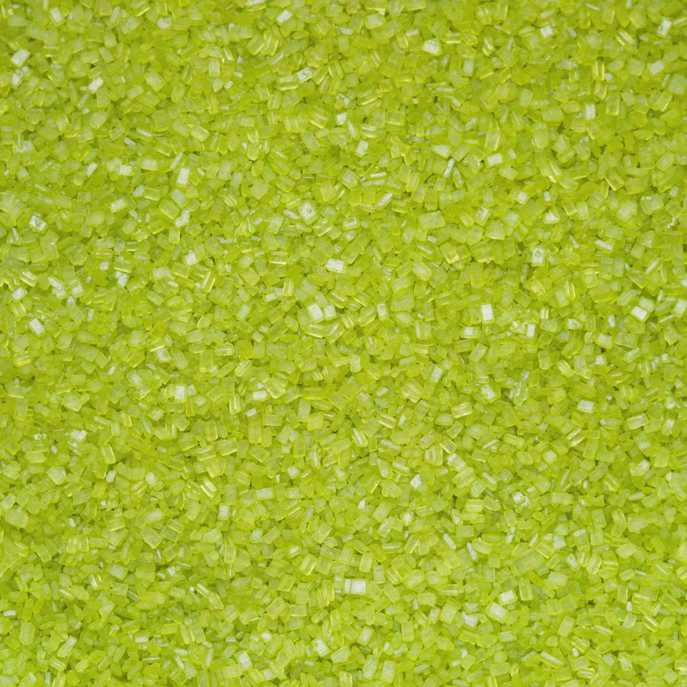 Lime Green Crystal Sugar 4oz