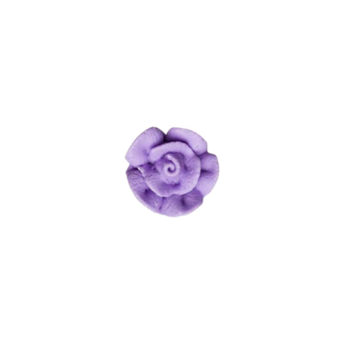 1" Lavender Rose Pk8 Royal Icing