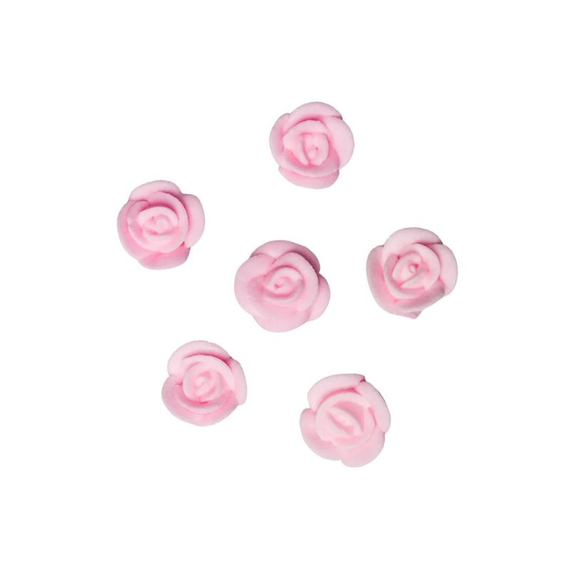1/2" Pastel Pink Rose Pk24