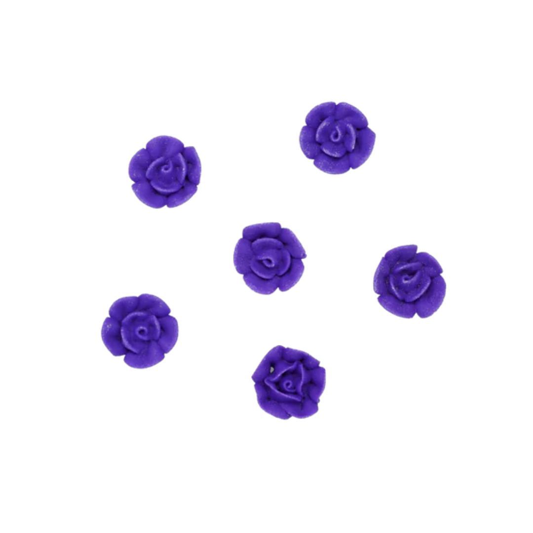 1/2" Purple Rose Pk24