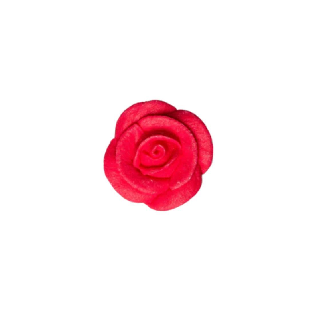 1" Classic Red Rose Pk8