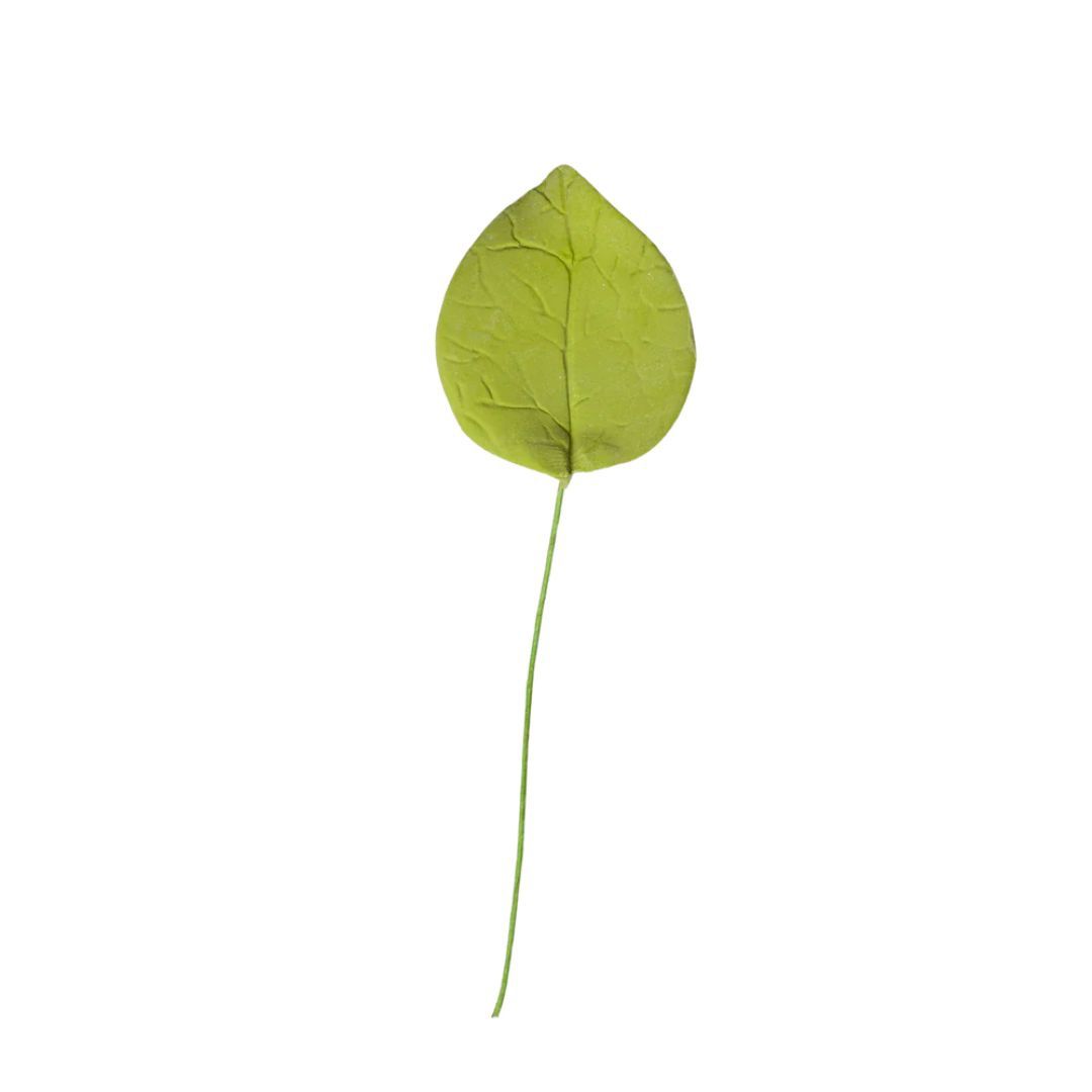 1" Blossom Leaf w/wire 10pk