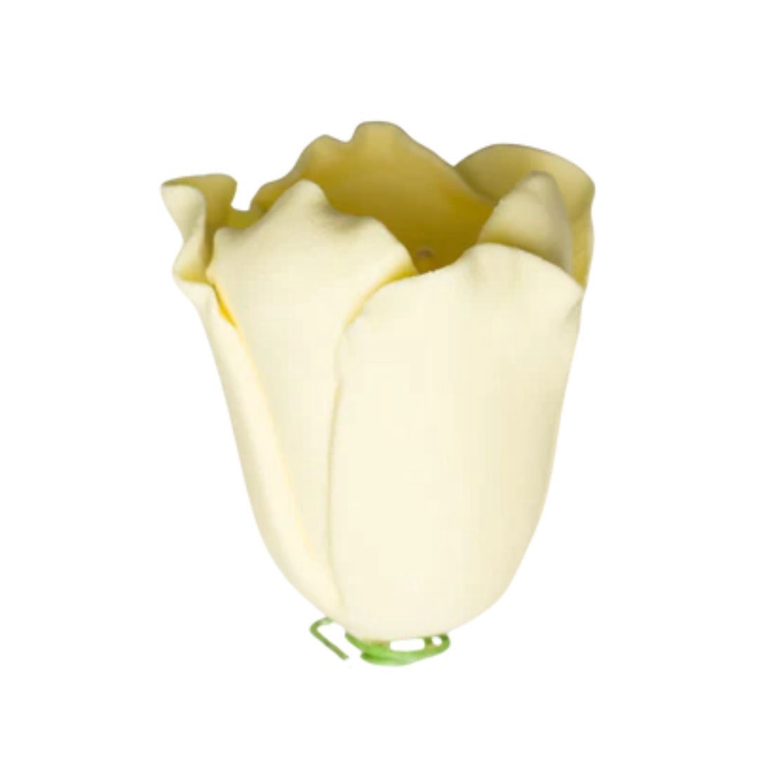 1.5" Yellow Tulip Gumpaste