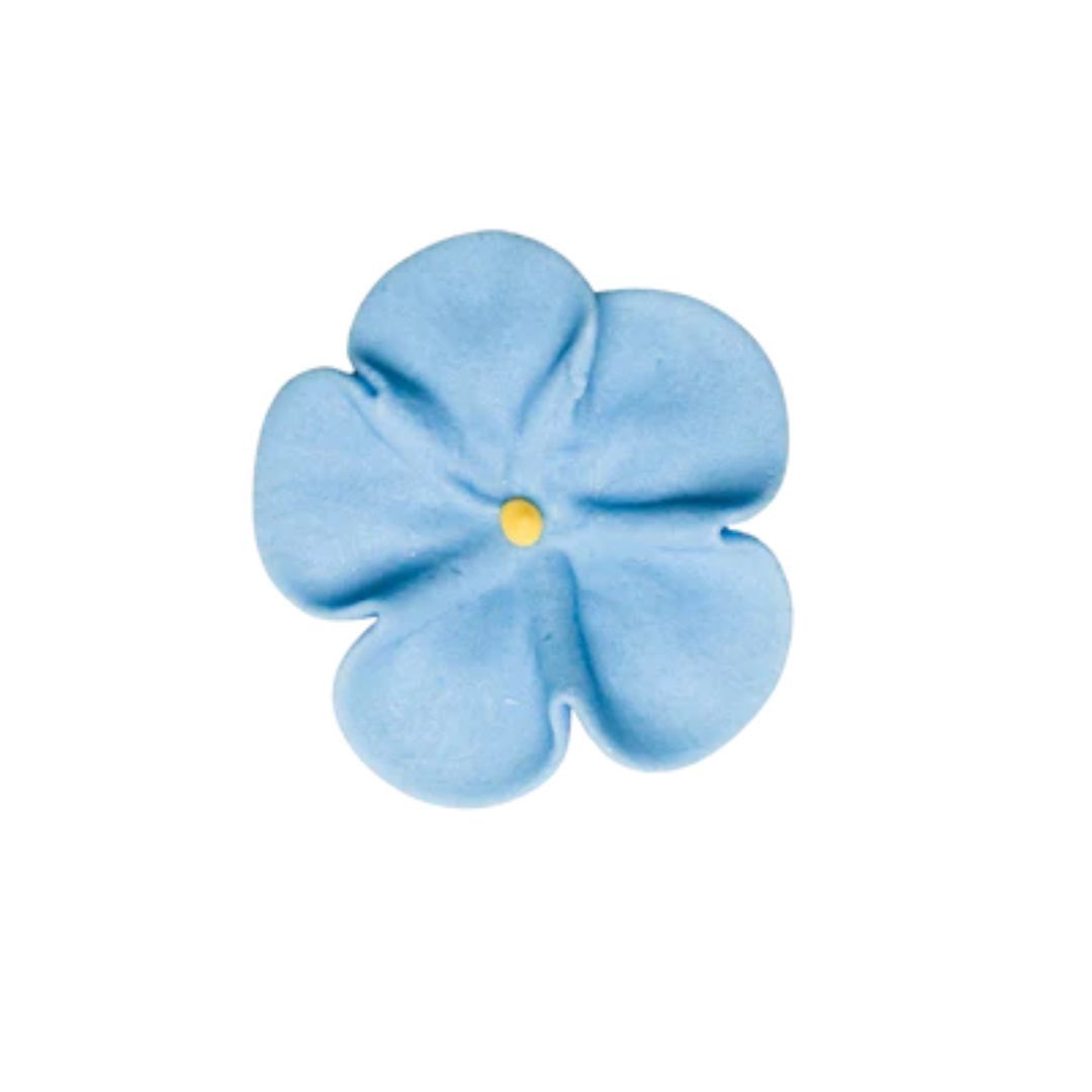 1.5" Blue Forget-Me-Nots Pk5